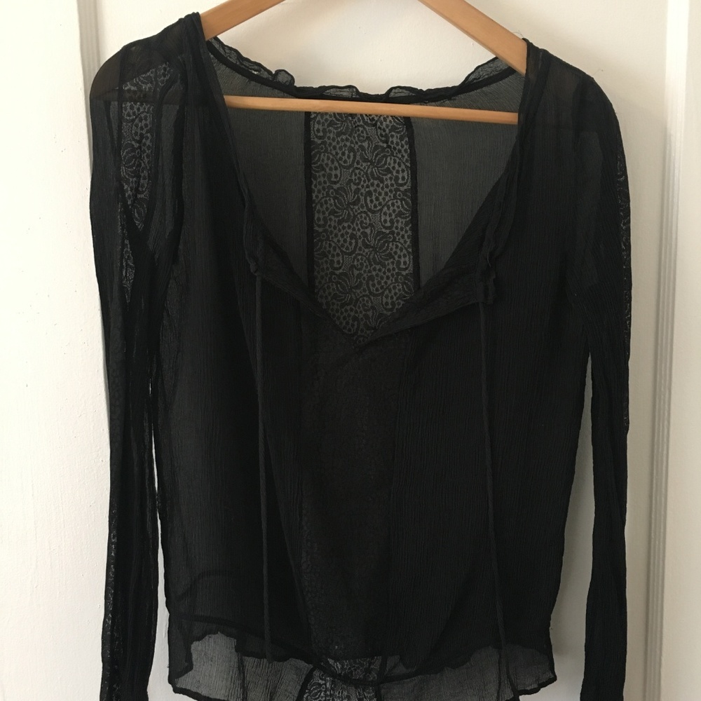 Vintage Sheer Blouse